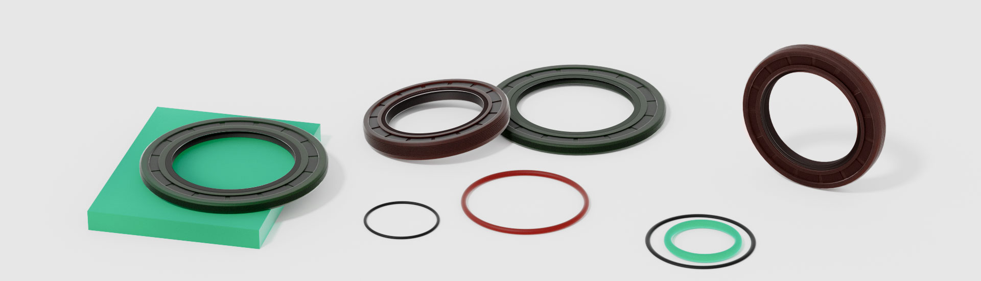 Rubber banner