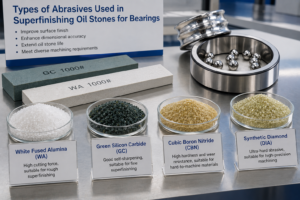 Types of Abrasives Used in Superfinishing Oil Stones for Bearings 1 Types of Abrasives Used in Superfinishing Oil Stones for Bearings 2